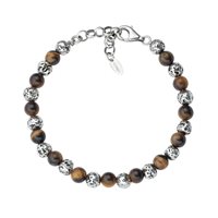 Bracciale Amen Uomo Hipster in Argento BRU1PMBM6 - BRU1PMBM6